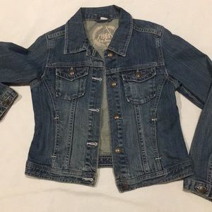 Gap Denim Jacket Girls 12 slim fit